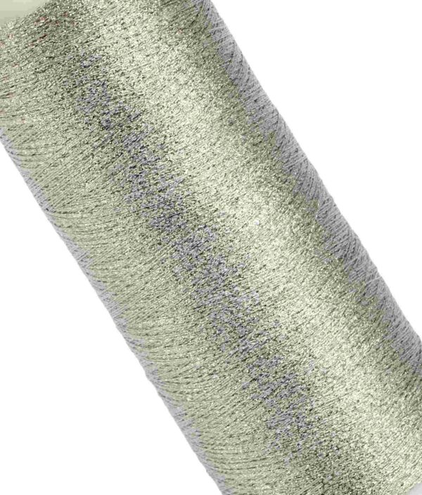 silver machine embroidery metallic yarn 3000m